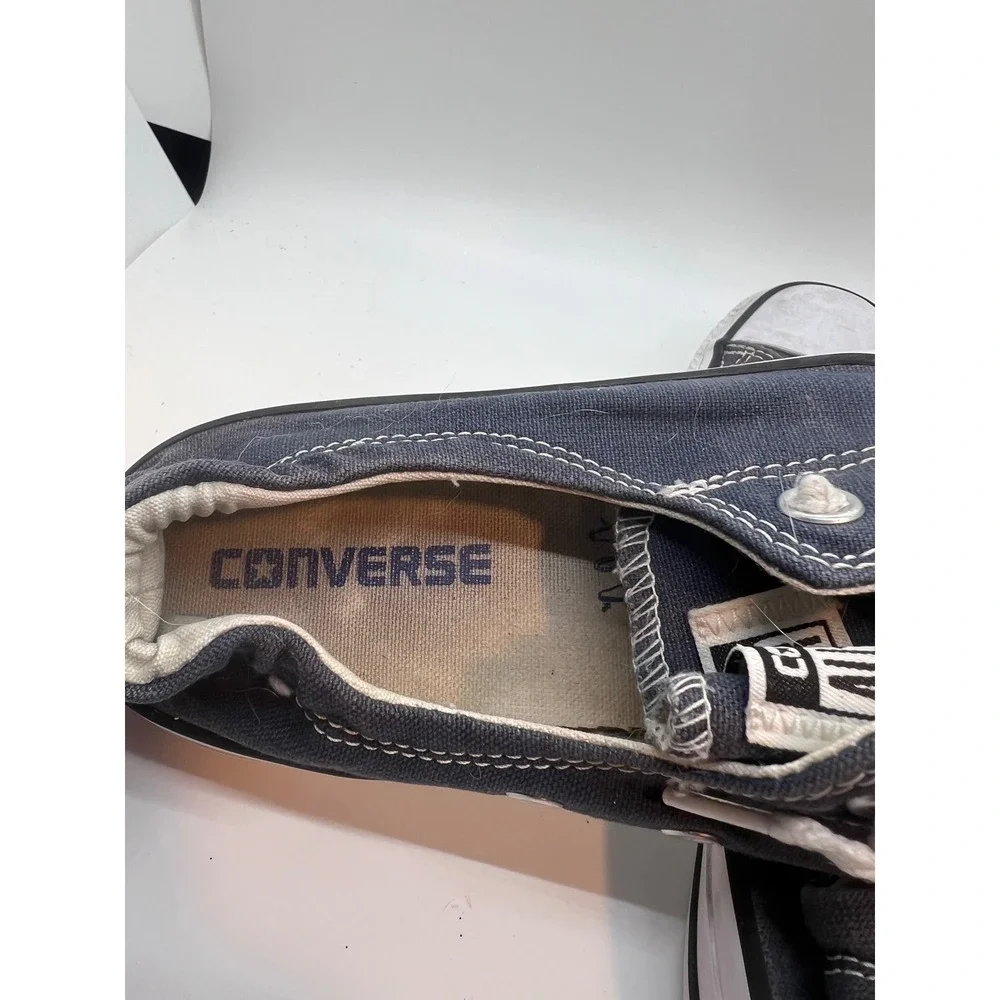 Converse Chuck Taylor Low Navy Blue Sneakers | Womens Size 8 - Picture 7 of 7